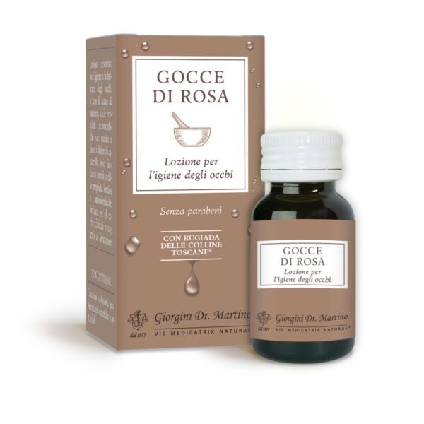 Gocce di Rosa 30ml – Lozione per l’Igiene degli Occhi | Dr. Giorgini