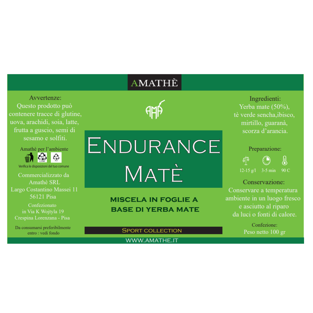 Endurance Matè 100g