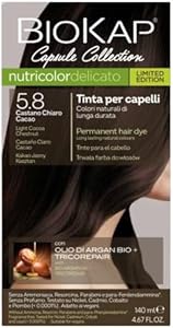 Nutricolor Delicato 5.8 Castano Chiaro Cacao, Tintura per Capelli Biokap, 28g - Naturopatica shop & therapy