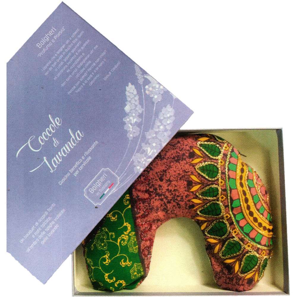 Cuscino cervicale c/semi di lavanda Bolgherello