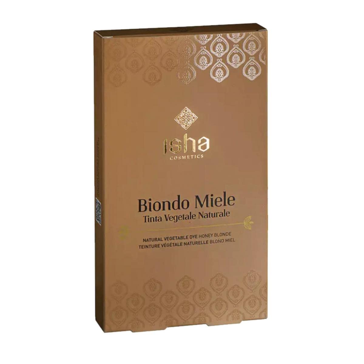 ISHA cosmetics - Biondo miele - tinta vegetale in polvere - testato dermatologicamente e al nichel<1ppm - vegan - 100g - Naturopatica shop & therapy