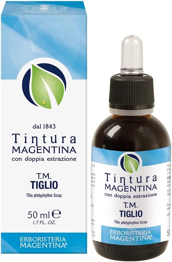 Erboristeria Magentina - Linea Tintura Madre e Macerato Gemmoderivato (TM Tiglio 50ml)