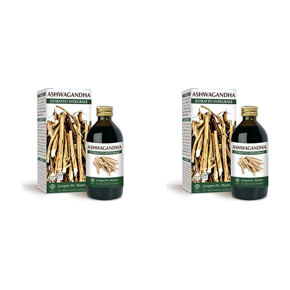 Dr Giorgini ASHWAGANDHA ESTRATTO INTEGRALE 200 ml Liquido analcoolico - Dr. Giorgini