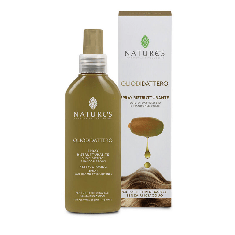Bios Line - Olio di dattero Spray Ristrutturante, 125 ml - Naturopatica shop & therapy