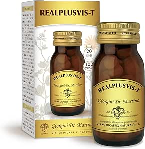 Dr Giorgini Integratore Alimentare, Realplusvis Pastiglie - 50 g - Naturopatica shop & therapy