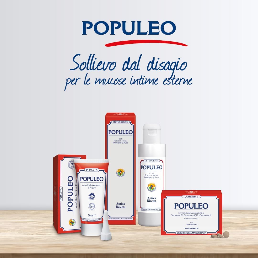 Erboristeria Magentina Populeo 40 Compresse - Integratore Alimentare
