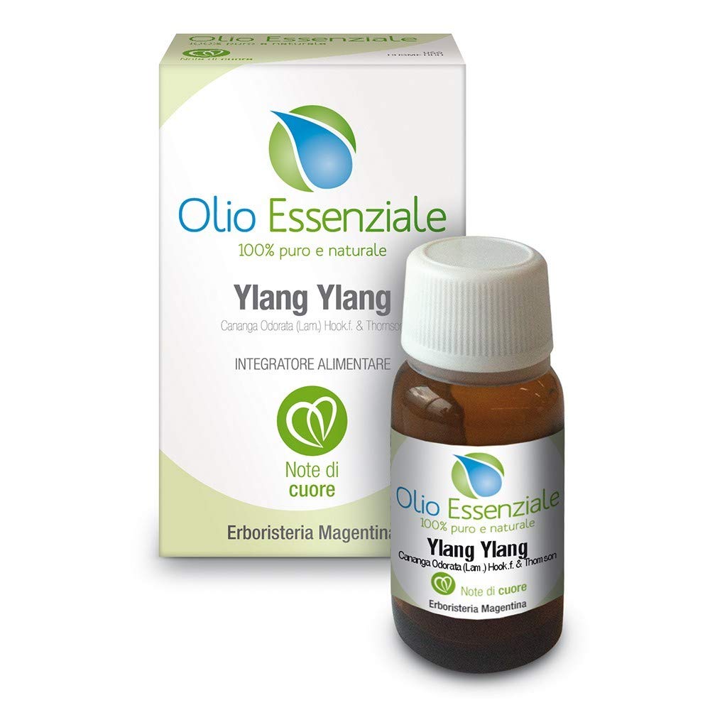 Erboristeria Magentina - Olio Essenziale Ylang Ylang 10ml - Integratore Alimentare - Naturopatica shop & therapy
