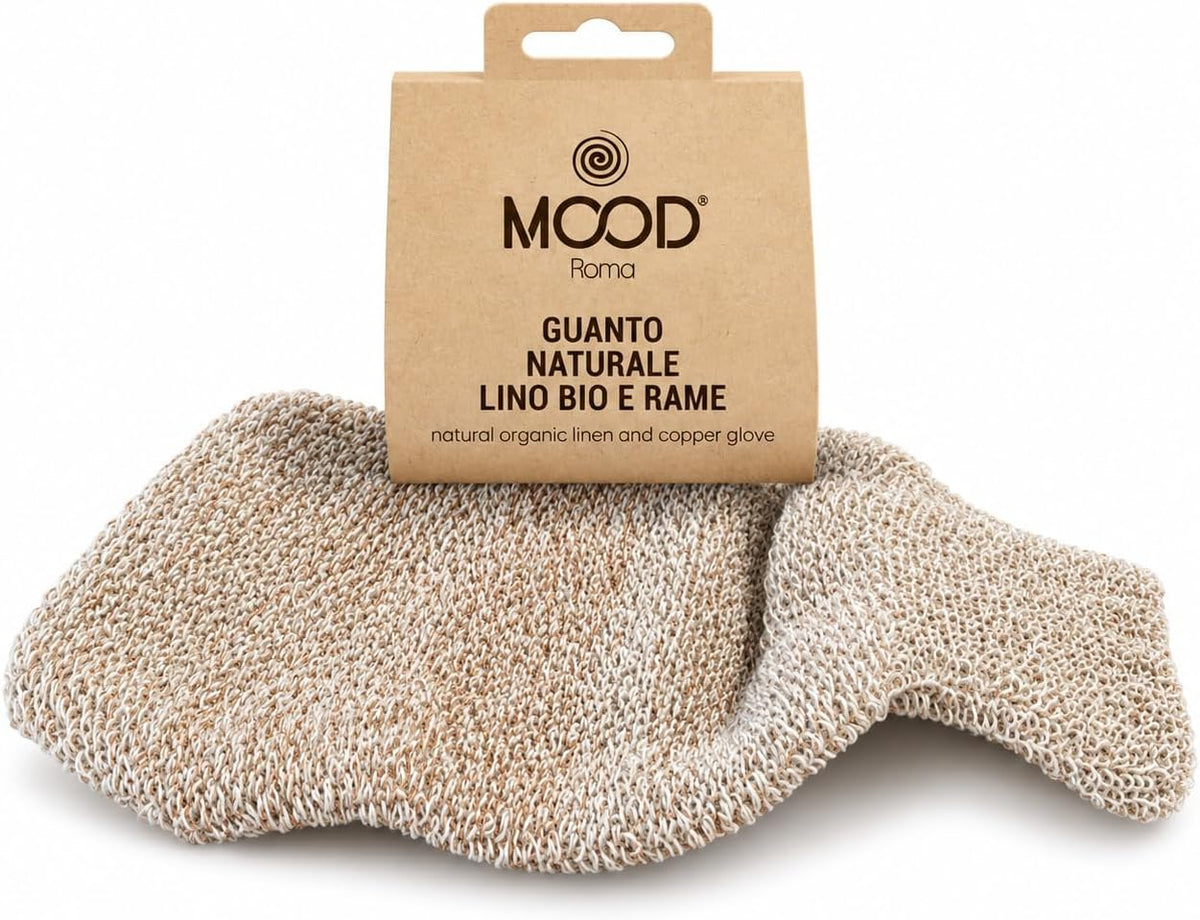 Guanto in Lino Bio e Rame Naturale