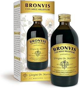 BRONVIS con Miele Millefiori Liquido Analcoolico - 200 ml