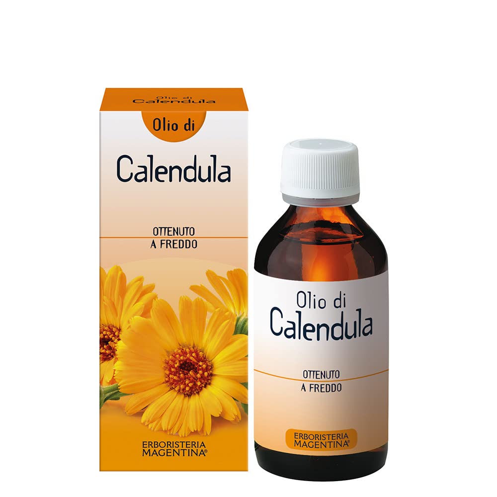 Erboristeria Magentina Olio Vegetale Calendula 100 ml - Naturopatica shop & therapy