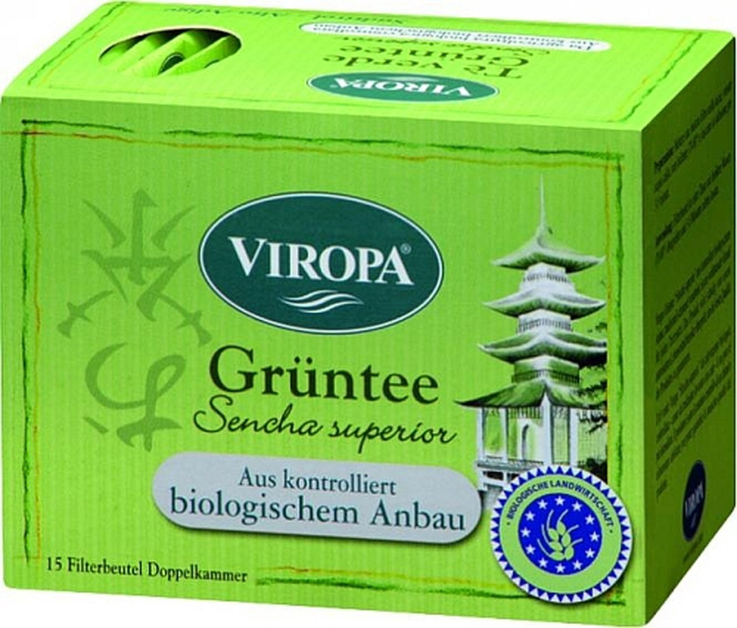 Tè verde Bio 15 bustine di tè - Viropa - Naturopatica shop & therapy