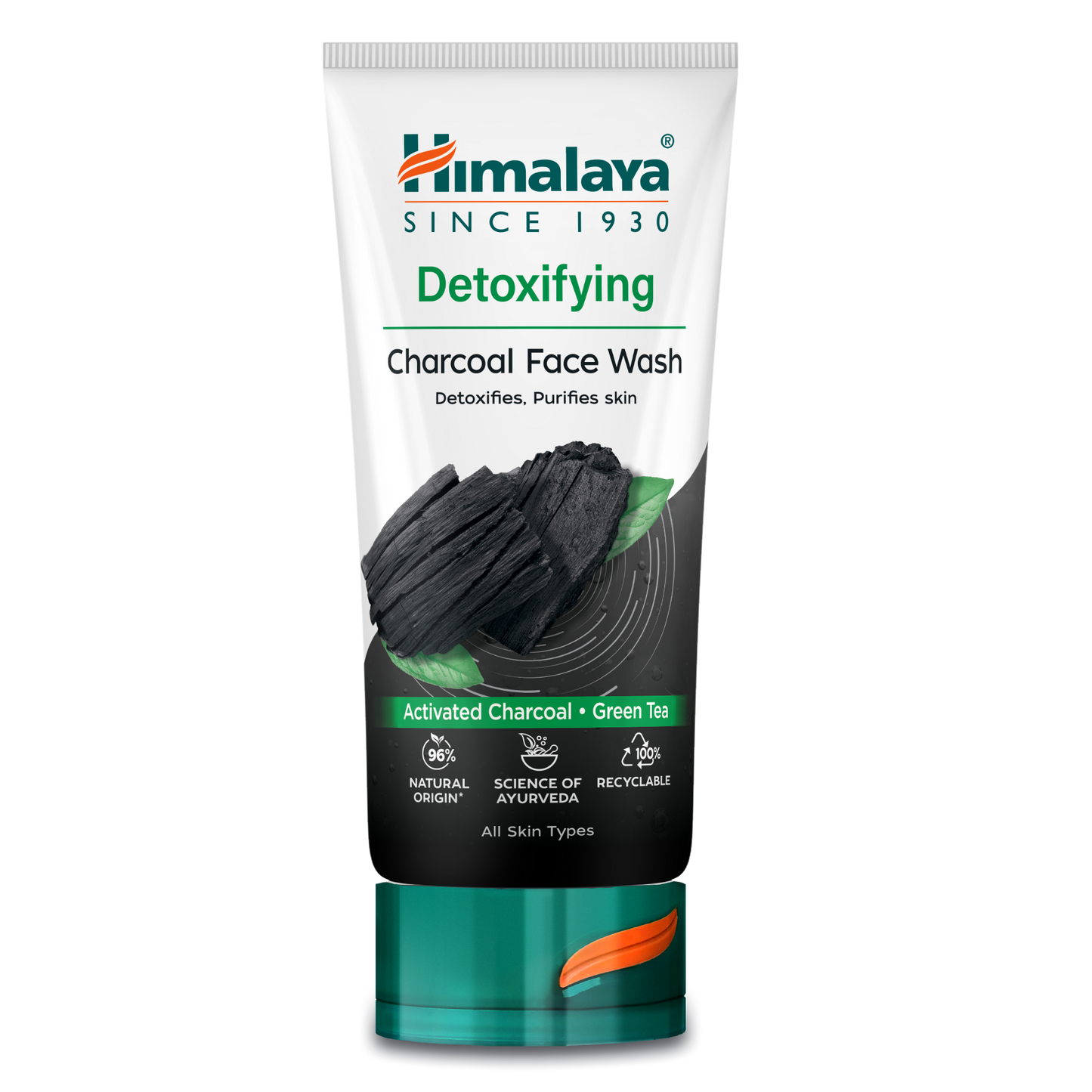 Himalaya Detergente Viso Detox al Carbone Attivo e Tè Verde – 150ml