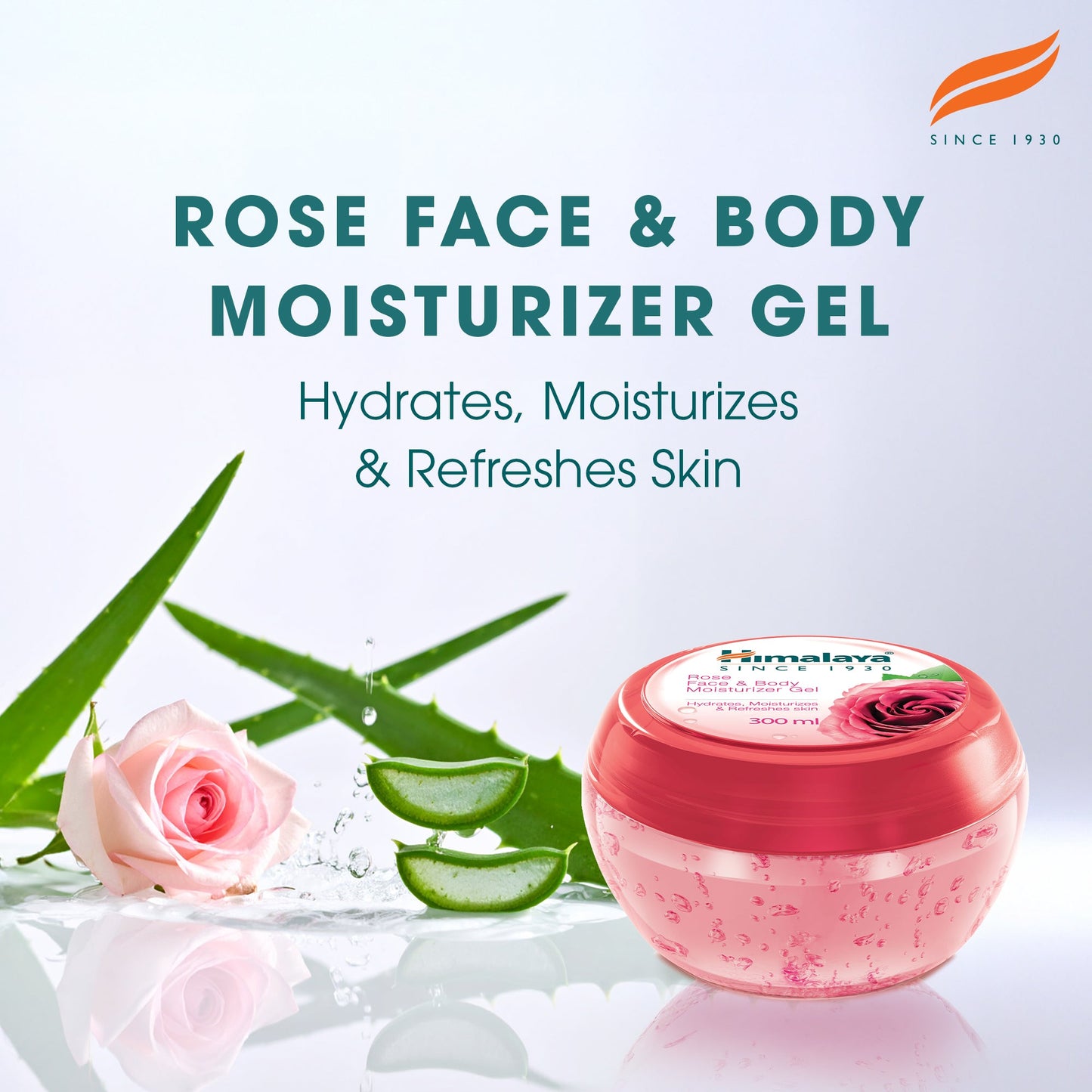 Himalaya Gel Idratante Viso e Corpo alla Rosa di Damasco – 300ml
