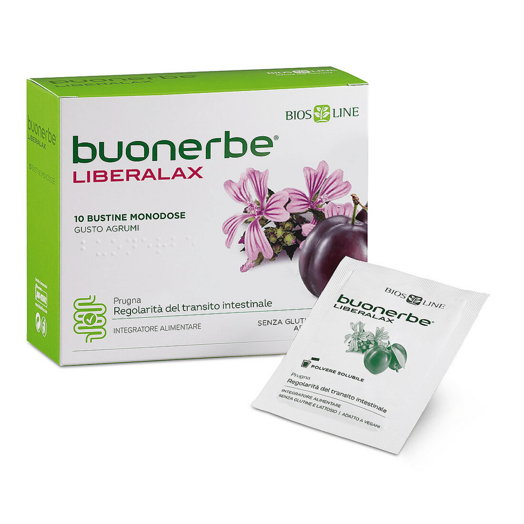 Buonerbe liberalax 10 bustine gusto agrumi - Naturopatica shop & therapy
