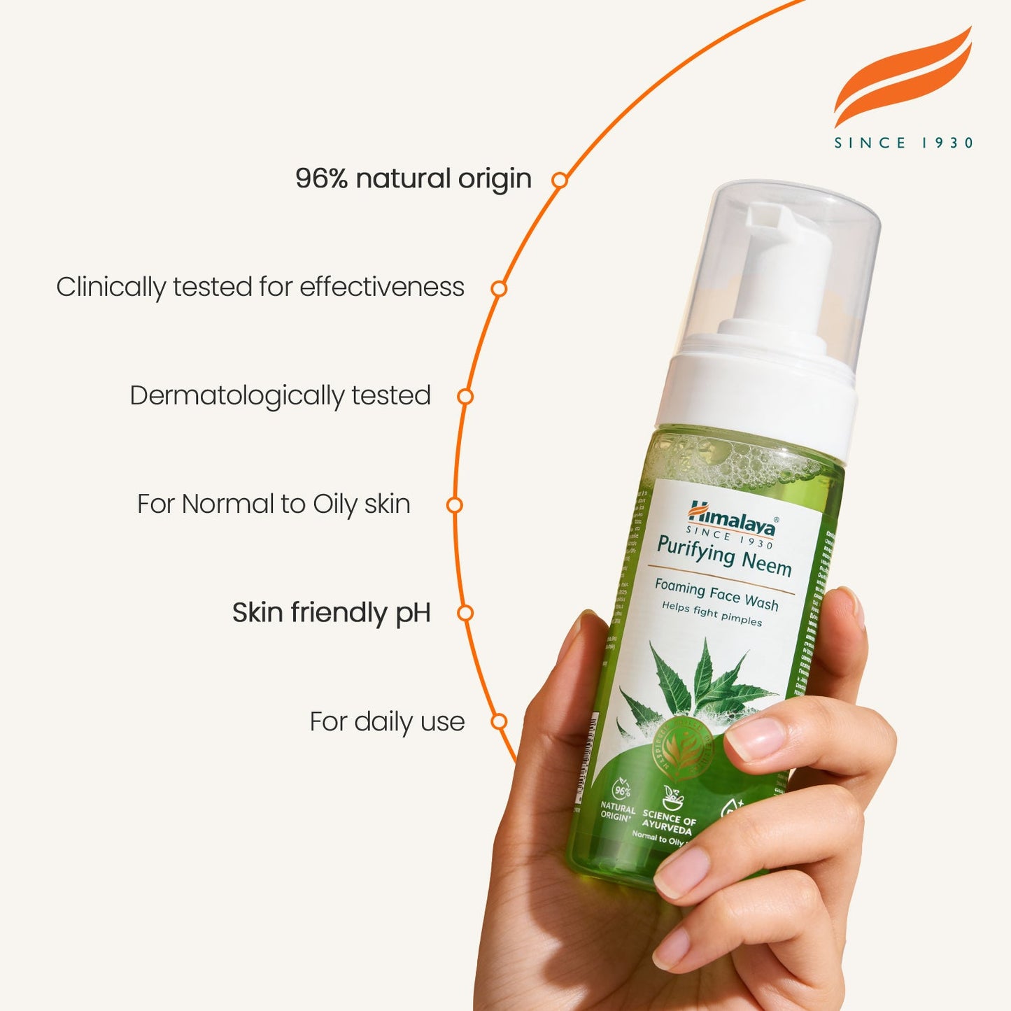Himalaya Detergente Viso Schiumogeno al Neem Purificante – 150ml
