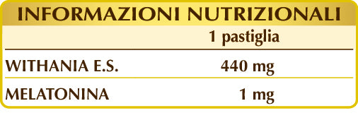Melatonina somnifera 60 pastiglie