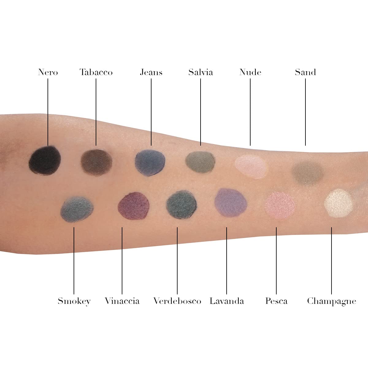 Helan, Bio Ombretto Compatto, Texture morbida, satinata, dal finish cremoso e delicato, Tabacco - Naturopatica shop & therapy