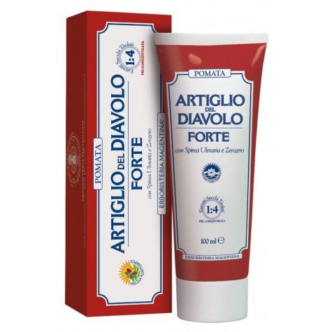 Erboristeria Magentina Pomata Artiglio del Diavolo Forte, Con Spirea Ulmaria e Zenzero, Crema 100 ml