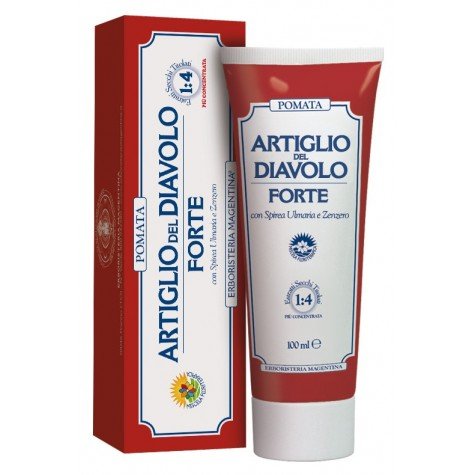 Erboristeria Magentina Pomata Artiglio del Diavolo Forte, Con Spirea Ulmaria e Zenzero, Crema 100 ml - Naturopatica shop & therapy