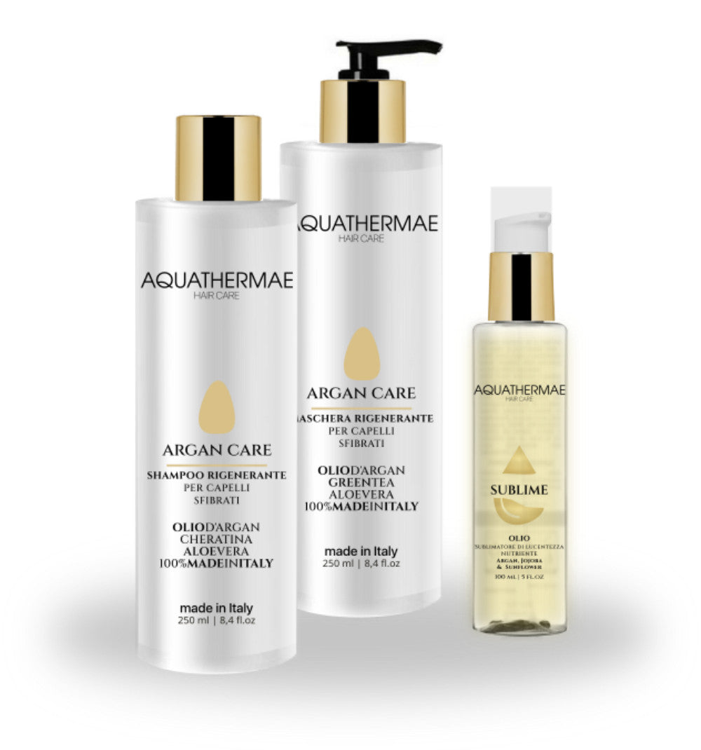 KIT ARGAN PER LA CURA DEI CAPELLI DANNEGGIATI