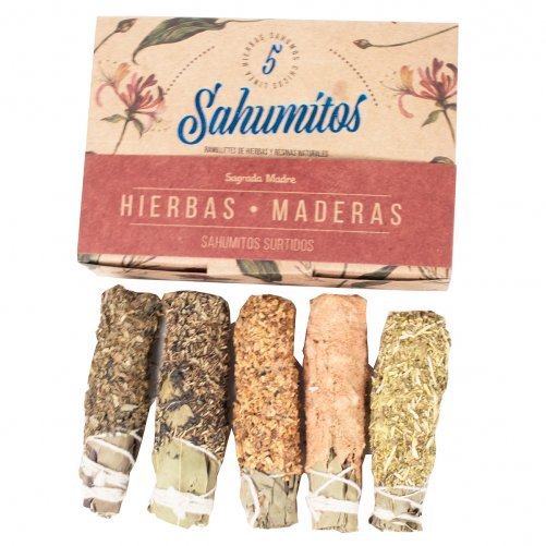 Erbe e legni assortiti Fumi x5 - Sagrada madre - Naturopatica shop & therapy