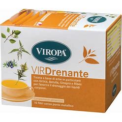 VIROPA DRENANTE TISANA 15BUST - Naturopatica shop & therapy