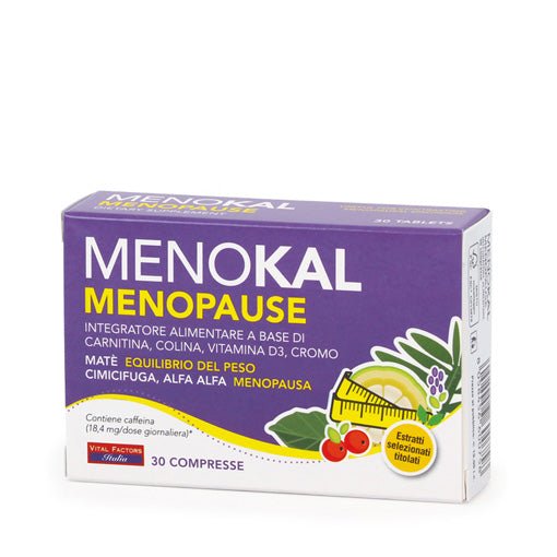 menokal menopause 30 compresse - Naturopatica shop & therapy