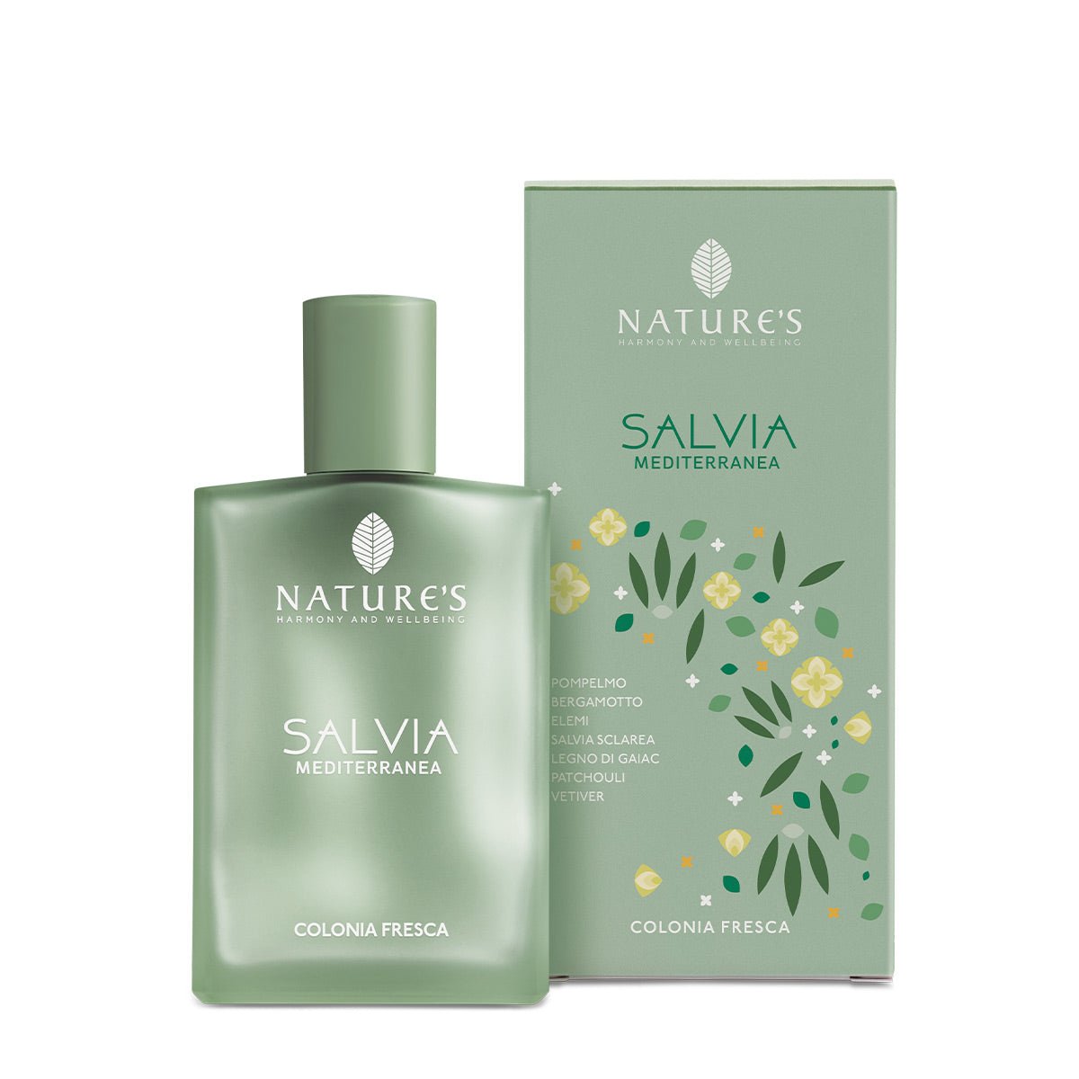 Salvia Mediterranea Colonia fresca 100 ml - Naturopatica shop & therapy