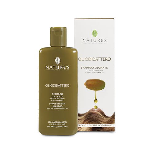 Olio Di Dattero Shampoo Lisciante 200 Ml - Naturopatica shop & therapy