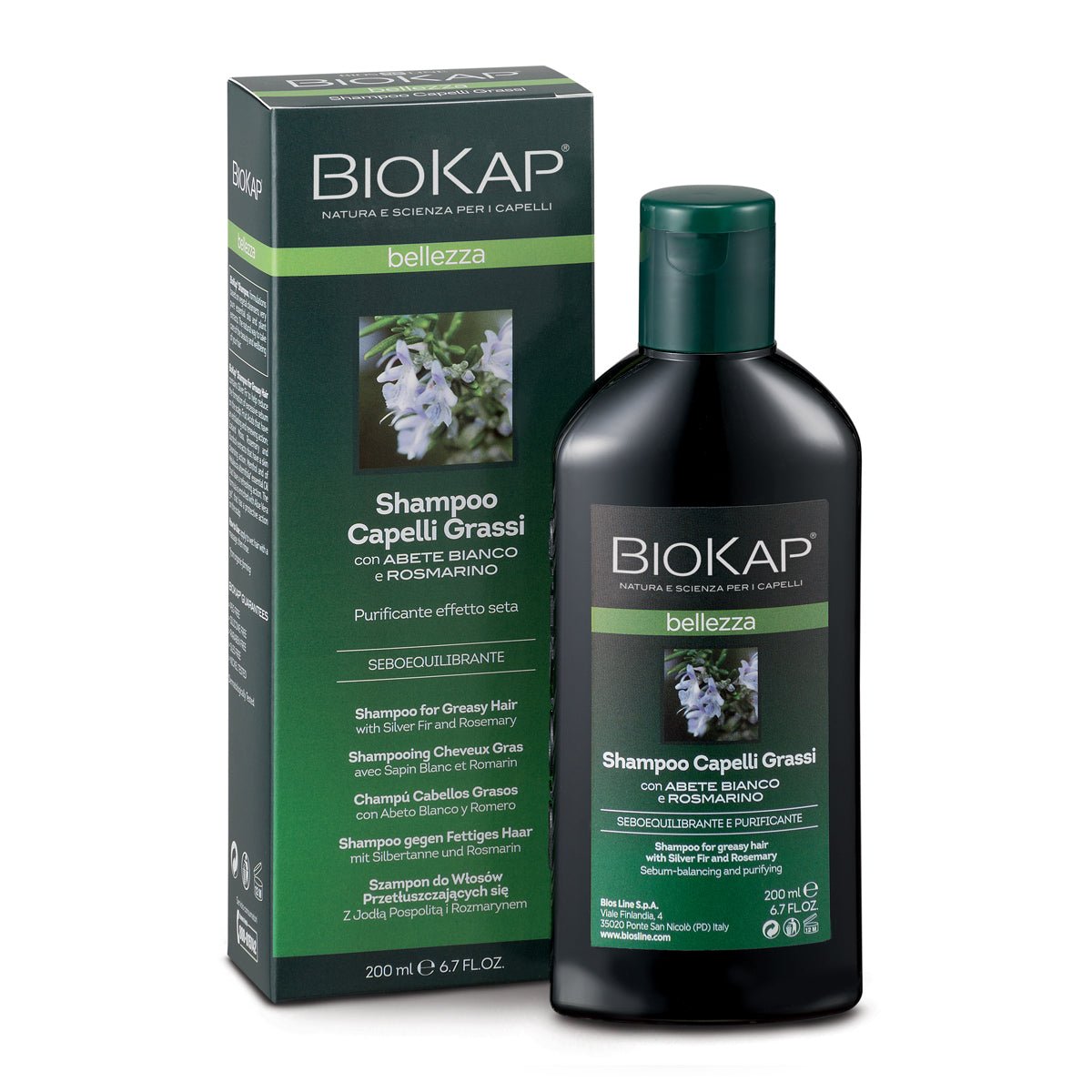 Shampoo Capelli Grassi - BioKap - Naturopatica shop & therapy