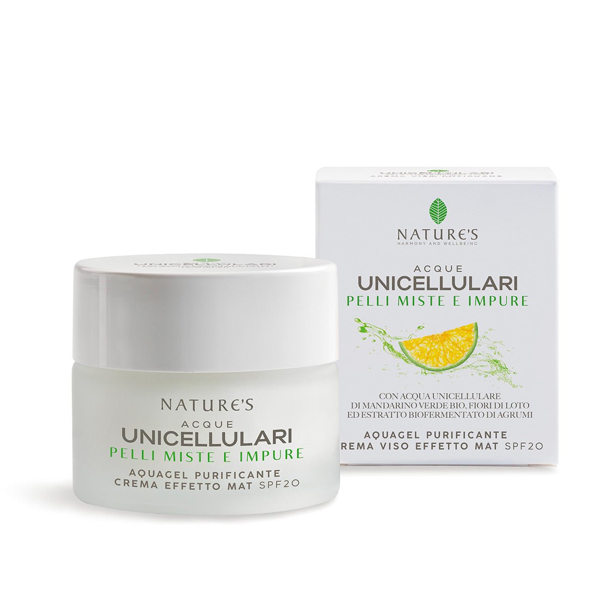 Acque Unicellulari AQUAGEL PURIFICANTE EFFETTO MAT - Naturopatica shop & therapy
