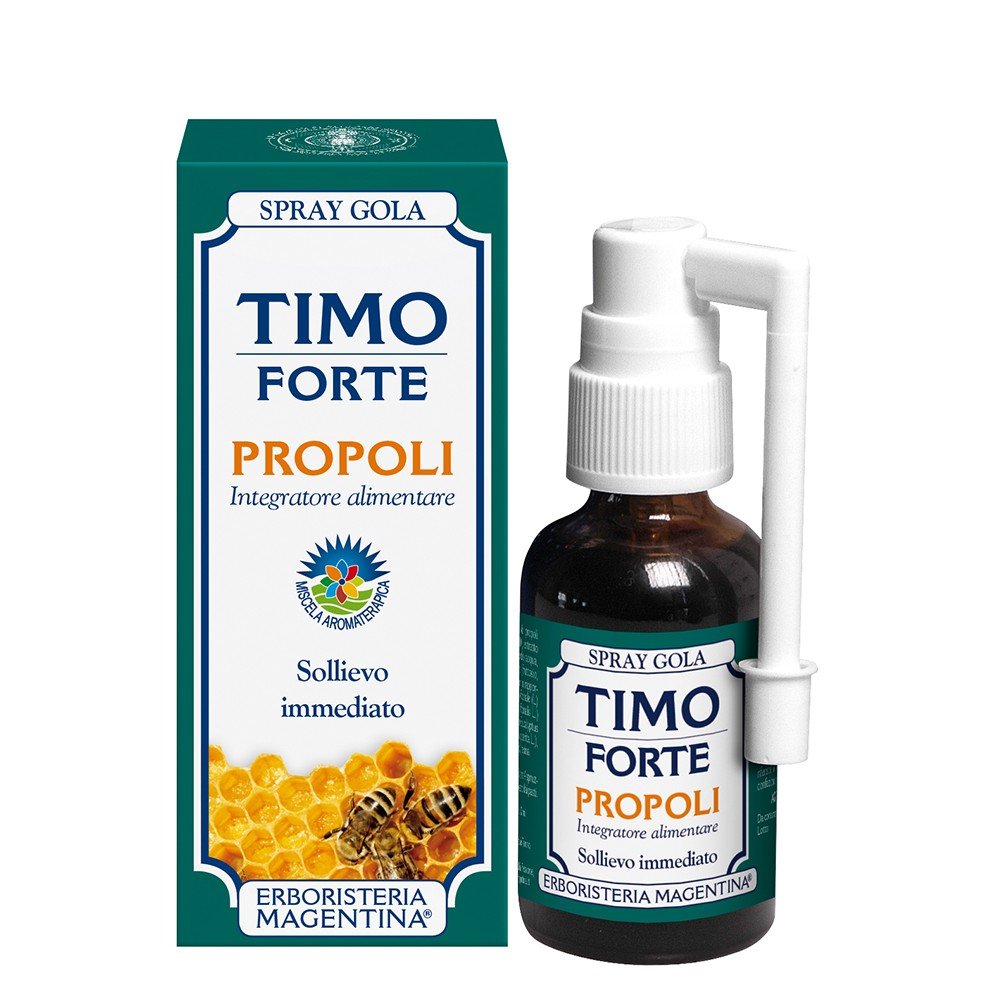 Erboristeria Magentina - Spray Gola TIMO forte 30ml - Naturopatica shop & therapy