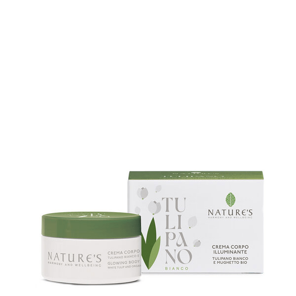 Nature's Tulipano bianco crema corpo illuminante 100 ml - Naturopatica shop & therapy