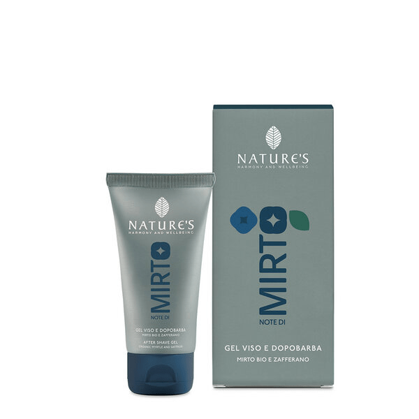Note di mirto gel viso e dopo barba 50 ml - Naturopatica shop & therapy