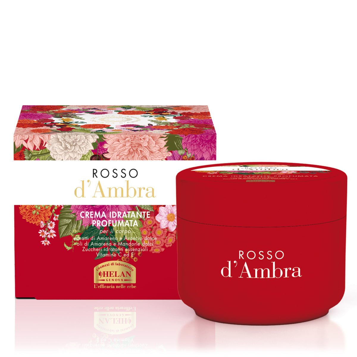 Helan, Rosso d'Ambra - Crema Corpo Idratante 200 ml - Naturopatica shop & therapy