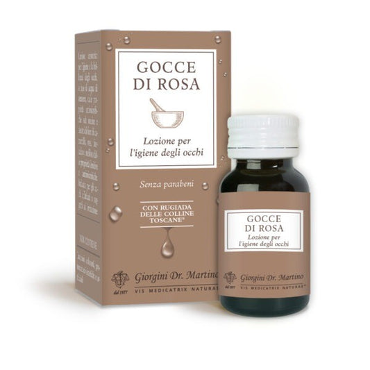 Gocce di Rosa 30ml – Lozione per l’Igiene degli Occhi | Dr. Giorgini
