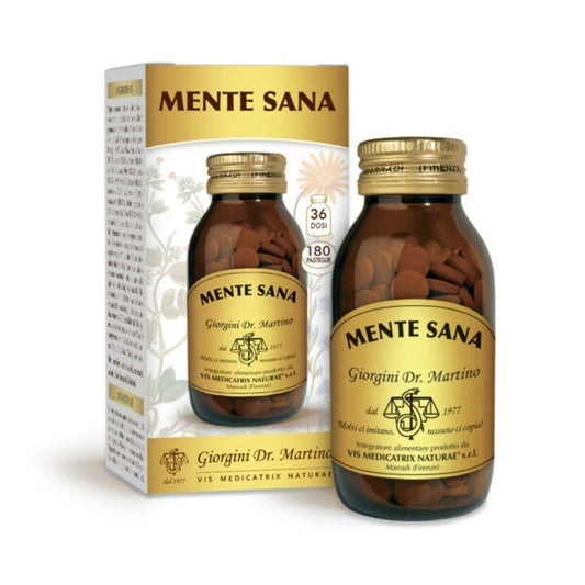 Mente Sana 180 pastiglie Memoria e Concentrazione dr. Giorgini