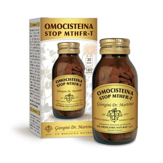 Omocisteina Stop MTHRF 180 pastiglie dr. Giorgini