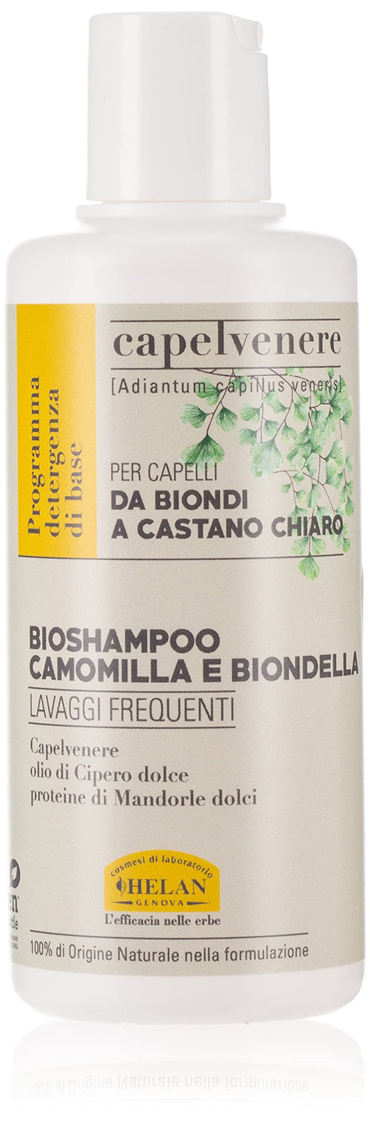 Helan - CAPELVENERE BioShampoo Camomilla e Biondella 200ML - Naturopatica shop & therapy