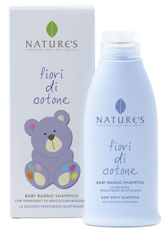 Bios Line Fiori di Cotone Natures Babybagno Shampoo - 150 ml - Naturopatica shop & therapy
