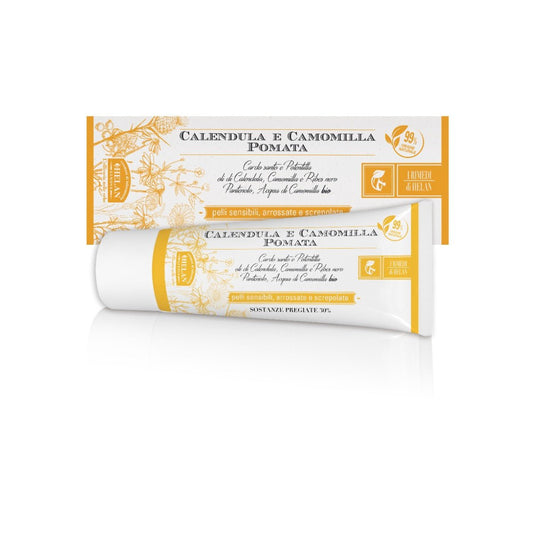 Helan, I Rimedi, Calendula E Camomilla Pomata, Per pelli sensibili 75 ml - Naturopatica shop & therapy