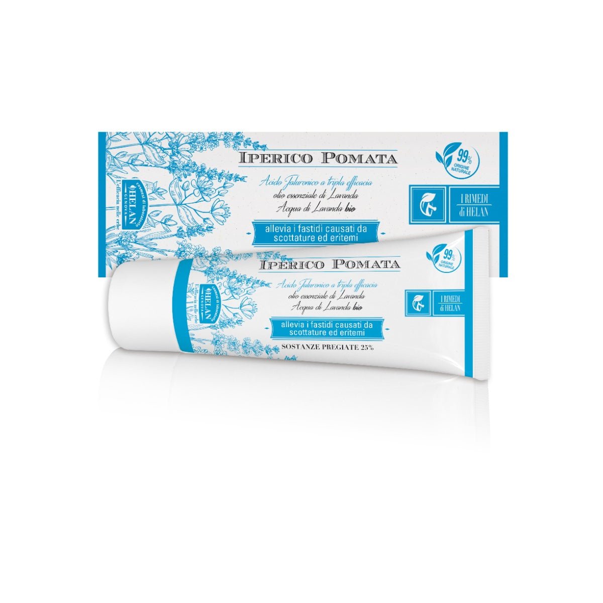 Helan, I Rimedi, Iperico Pomata, Scottature eritemi, 75 ml - Naturopatica shop & therapy