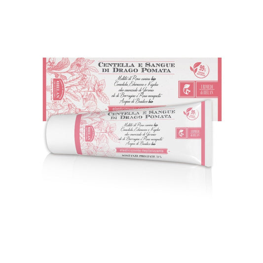 Helan, I Rimedi, Centella E Sangue Di Drago Pomata, Elasticizzante, 75 ml - Naturopatica shop & therapy