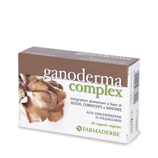 ganoderma complex 30 capsule vegetali - Naturopatica shop & therapy