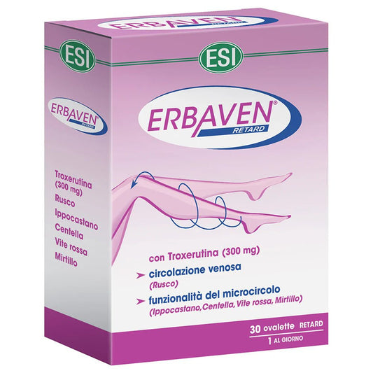 Erbaven Retard - 30 Ovalette Retard - Naturopatica shop & therapy