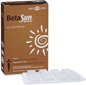 BETASUN Bronze 60 Compresse - Naturopatica shop & therapy