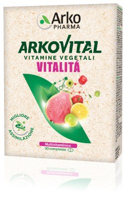 Arkopharma Arkovital 30 compresse - Naturopatica shop & therapy