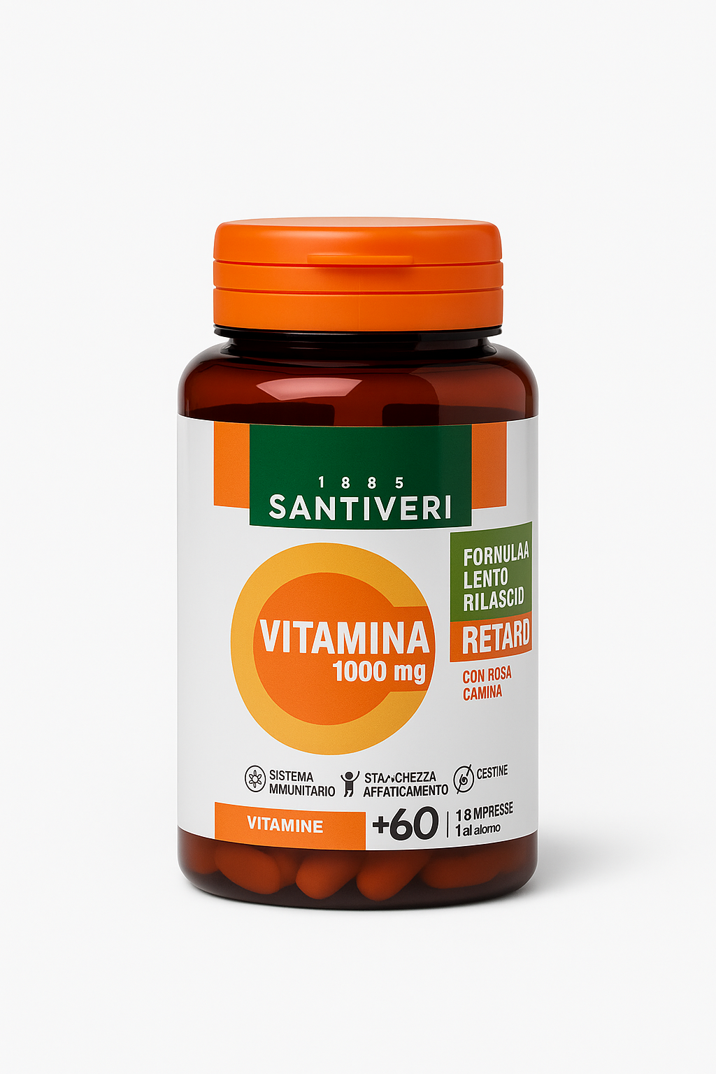VITAMINA C RETARD + QUERCETINA 60 COMPRESSE