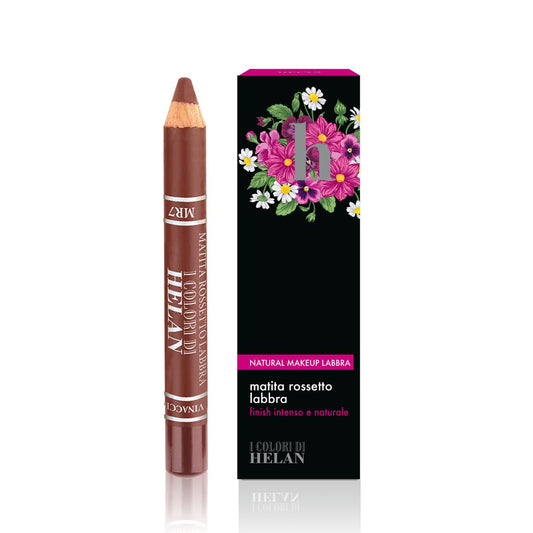 Helan I Colori di Helan - Matita Labbra Vinaccia Morbida Idratante Make Up Luminoso, Matitone Labbra Tratto Preciso con Cere Nutrienti Texture Cremosa Rossetto Lunga Durata Intenso per Makeup Naturale - Naturopatica shop & therapy
