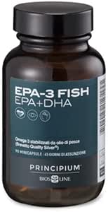 EPA - 3 FISH 2 CONFEZIONI IN VETRO 180 MINICAPSULE - Naturopatica shop & therapy